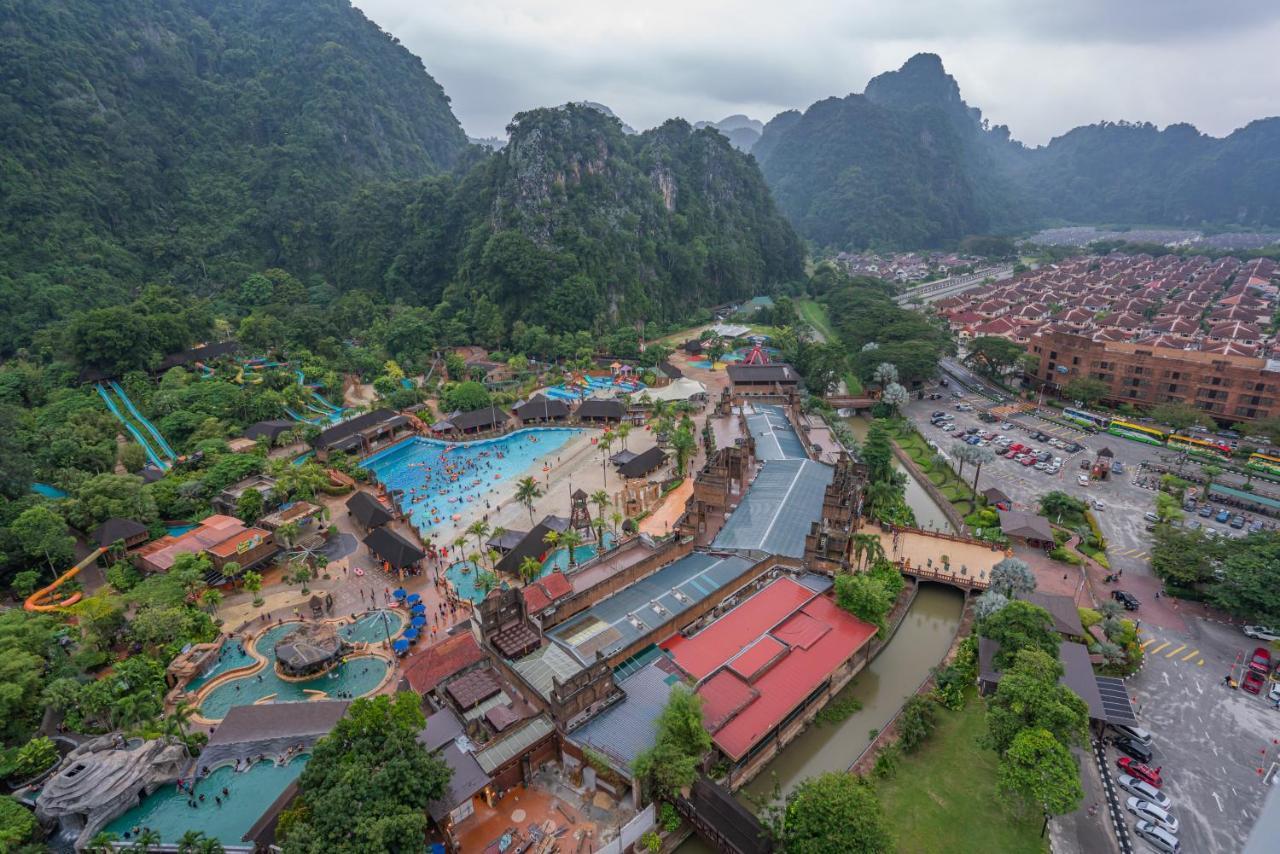 Tambun Lost World Sunway Onsen Luna 2r2b 8paxs Apartment *